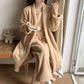 Winter Fleece-lined Thickened Fleece Coat Nightgown