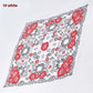 Fashion Retro Rose Pattern Large Kerchief