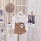 Girls' Shirts Korean Style Children's Collar Lace Shirts