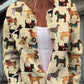 Women's Sweater Animal Elements Floral Cardigan