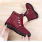 Hiking Shoes Warm Women's Snow Boots Lace-up Waterproof