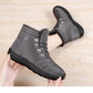 Hiking Shoes Warm Women's Snow Boots Lace-up Waterproof