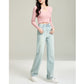 Straight Wide Leg Jeans Women's Slimming Loose Drooping