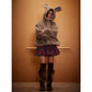 Coral Fleece Cotton Rabbit Ears Coat