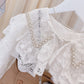 Girls' Shirts Korean Style Children's Collar Lace Shirts