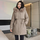 Korean Style Small Waist Down Coat