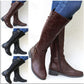 Plus Size Long Tube Women's Chunky Heel Boots