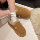 New Luxury Winter Women's Shoes Plush Fashion Retro