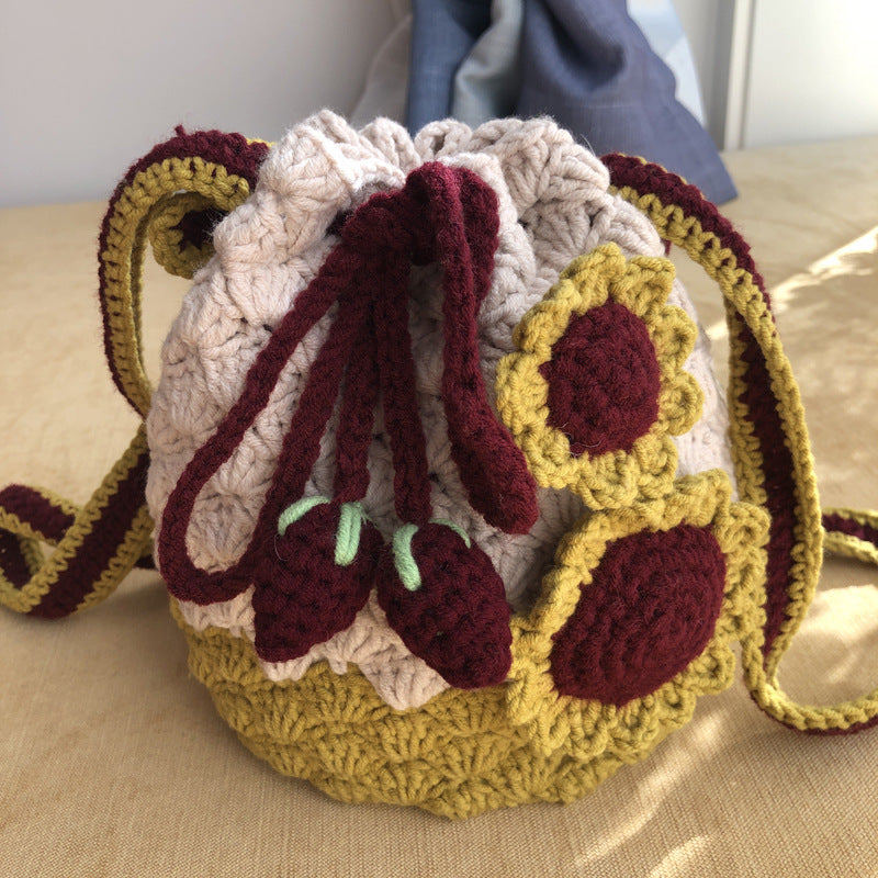 Women's Fashion Personality Handmade Knitted Bag