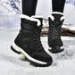 Snow Boots Outdoor Army Green Camouflage High-top Cotton Shoes