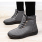 Hiking Shoes Warm Women's Snow Boots Lace-up Waterproof