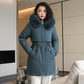 Korean Style Small Waist Down Coat