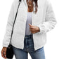 Short Pocket Drawstring Lightweight Jacket