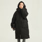 White Duck Down High-end Warm Women's Slimming Pinghu Coat