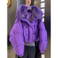 Small Temperament Warm Short Coat Thickened Padded Jacket