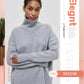 Langärmliger Pullover in Volltonfarbe für Damen