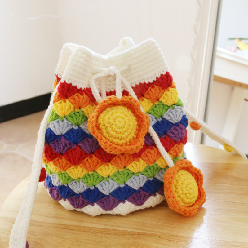 Women's Fashion Personality Handmade Knitted Bag