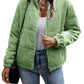 Short Pocket Drawstring Lightweight Jacket